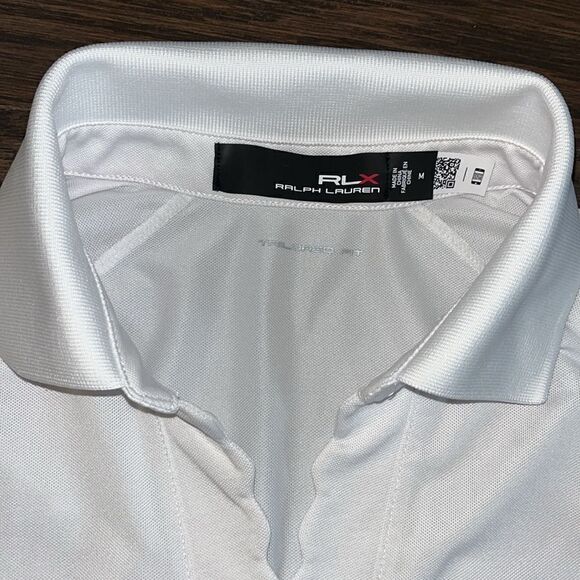 BMW RLX White women’s Pinehurst Putter Boy US Open Golf Polo Shirt M Tailored - Picture 7 of 12